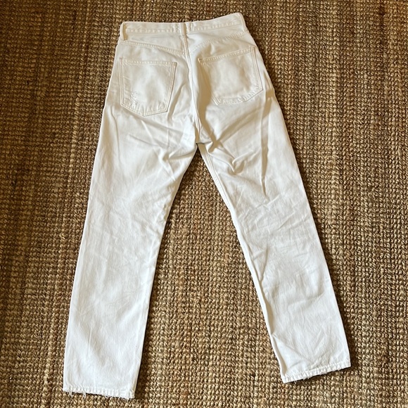 Agolde ‘90s jeans in white out - Picture 6 of 7